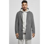 Sommerjacke URBAN CLASSICS "Urban Classics Herren Classic Herringbone Coat" Gr. XL, grau (darkgrey) Herren Jacken Übergangsjacken (34540752-XL)