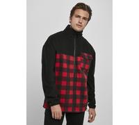 Urban Classics Jacket Patterned Polar Fleece Track Schwarz S Mann (Herstellerartikelnummer: TB3802-02738-S)