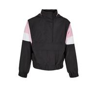 Urban Classics - Jacke Zum Überziehen für Mädchen (Schwarz/Weiß)