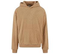 Urban Classics Jacquard Velvet Oversized Hoody TB6770 Unionbeige-2XL