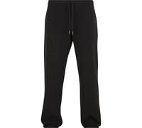 Urban Classics Jogginghose Jacquard Velvet Wide Schwarz XL