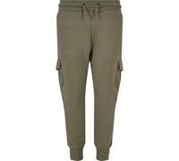Urban Classics Jungen Boys Fitted Cargo Sweatpants Olive-158/164