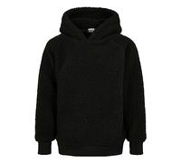 Urban Classics Boys Sherpa Hoody Kinder in Gr. 122128 in Schwarz