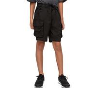 Urban Classics Boys Double Pocket Cargo Shorts in Gr. 134140 in Schwarz