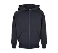 Urban Classics Jungen Sweatshirtjacke Boys Zip Hoody, Farbe Navy, Größe 134/140