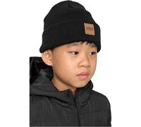 Urban Classics Logopatch Kids 2-Pack Beanie in Gr. 7-8 JAHRE in Grau