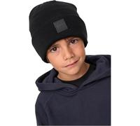 Urban Classics Logopatch Kids 2-Pack Beanie in Gr. 7-8 JAHRE in Schwarz