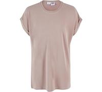 Urban Classics Mädchen T-Shirt Girls Modal Extended Shoulder Tee, T-Shirt für Mädchen mit überschnittenen Schultern, duskrose, 158/164