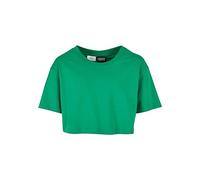 Urban Classics Mädchen T-Shirt Girls Short Kimono Tee, Oversized Crop T-Shirt für Mädchen, bodegagreen, 158/164