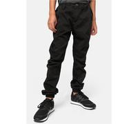 Urban Classics Kinder Trainingshose Boys Stretch Jogging Pants Black-146/152