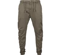 Urban Classics Kinder Trainingshose Boys Stretch Jogging Pants Olive-158/164