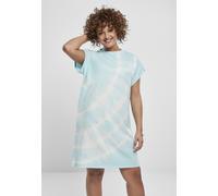 Urban Classics Frauen Kleid Tie Dye Blau S