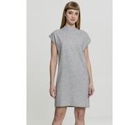 Urban Classics Damen Ladies Turtel Extended Shoulder Dress Kleid, Grau, M EU