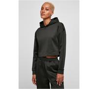 Urban Classics Ladies Short Scuba Hoodie in Gr. S in Schwarz
