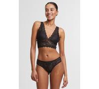 Urban Classics - Ladies Allover Lace Padded Black - BH - Schwarz - XL - 92% Nylon, 8% Elastan Schwarz XL