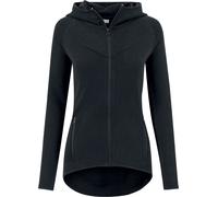 Urban Classics Damen Zip-Hoody Athletic Interlock – 95% Baumwolle, 5% Elasthan – Schwarz XL