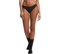 Urban Classics Damen-Bambus-Slips 5er-Pack Schwarz Größe M