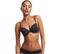 Urban Classics Damen BH Basic Cotton Bra Lace 2-Pack, Baumwoll-BH mit Spitze, verstellbaren Trägern, gepolstert, 2er-Pack