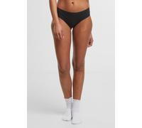 Urban Classics Damen BH mit Bügel Ladies Basic Cotton Brazilian 5-Pack TB7659C Black+Black+Black+Black+Black-XL