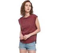 Urban Classics Damen TB3406-Ladies Basic Shaped Tee T-Shirt, Cherry, 5XL