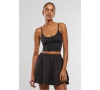 Urban Classics Damen Ladies Basic Top Low Back Neckline TB7697 Black-XL