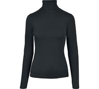 Urban Classics Ladies Basic Turtleneck L/S Frauen in Gr. XL in Schwarz