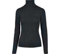 Urban Classics Ladies Basic Turtleneck L/S Black XXL