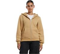 Urban Classics Damen Sweatjacke Bonded Sherpa Zip Hoody XL Beige (unionbeige)