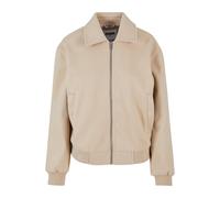 Urban Classics Ladies Boxy Jacket Warm Sand Größe: L | Jacken Outlet | Damen | Braun
