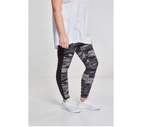 Urban Classics Camo Stripe Leggings Damen XS Schwarz