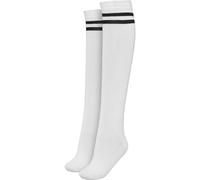 Urban Classics Ladies College Socks Frauen Kniestrümpfe weiß/schwarz