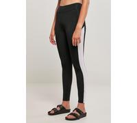 Urban Classics Ladies Color Block Leggings in Gr. S in Schwarz