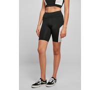 Urban Classics - Ladies Color Block Cycle Black/White - Shorts Schwarz M