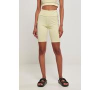 Urban Classics Damen Radlerhose Color Block Cycle – Gelb – Größe M – 82% Polyamid/18% Elastan