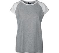 Urban Classics Ladies T-Shirt Contrast Raglan Tee, lässiges Raglan T-Shirt für Frauen, Regular Fit, erhältlich in vielen Farben, Größen XS-5XL