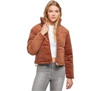 Urban Classics Ladies Corduroy Puffer Jacket Braun Damen XS Braun XS