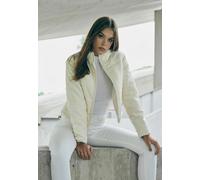 Winterjacke URBAN CLASSICS "Urban Classics Damen Ladies Corduroy Puffer Jacket" Gr. L, beige (whitesand) Damen Jacken Winterjacken (35265543-L)