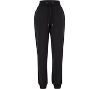 Urban Classics Damen Jogginghose Ladies Cozy Sweatpants, High Waist Jogginghose für Frauen, Loose Fit, black, XS