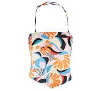 Urban Classics Women's TB5045-Ladies Cropped AOP Satin Triangle Top T-Shirt, magicmangoabstract, L