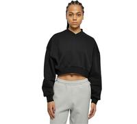 Urban Classics Damen Sweatshirt TB6090 Cropped V-Neck Schwarz XS