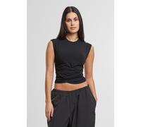 Urban Classics Ladies Cropped Wrapped Top Top schwarz in XL