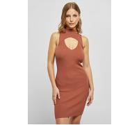 Urban Classics Damen TB5493-Ladies Cut Out Sleevless Dress Kleid, Terracotta, XL