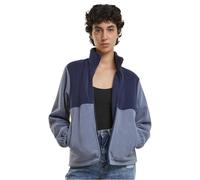 Urban Classics Doppel-Polarfleece-Jacke für Damen – Navy/cloudsky – M
