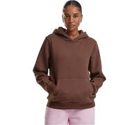 Urban Classics Damen Flauschiger Hoodie Sweat & Fleece - Kapuzenpullover schokoladenbraun L
