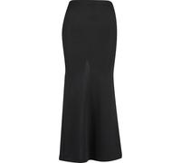 Urban Classics Damen Midirock Glitter Maxi – Schwarz – Gr. 3XL