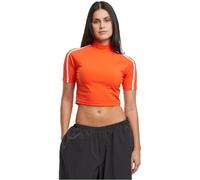 Urban Classics Damen T-Shirt TB7137 High Neck Short Tee Signalred, Größe M