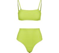 Urban Classics Damen-Bikini High Waist Bandeau electriclime XS