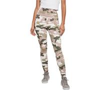 Urban Classics Ladies High Waist Camo Tech Leggings duskrose camo L