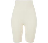 Urban Classics Ladies High Waist Cycle Shorts Whitesand Größe: XS | Kurze Sporthosen Outlet | Damen | Weiß