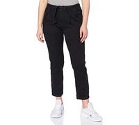 Urban Classics Ladies High Waist Knitted Denim Chino Black 28